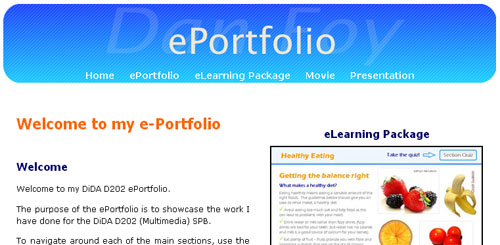 ePortfolio D202